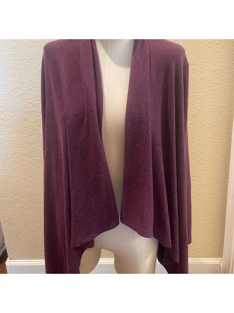 Bobeau Waterfall Cardigan Sweater